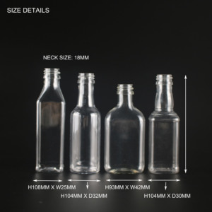 50ml Mini <strong>Plastic</strong> Pet <strong>Bottle</strong> for <strong>Wine</strong> with Aluminum Cap - Product Image 2