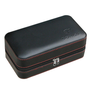Özel modern çin'de yapılan lüks İspanyol sedir ahşap raflar deri seyahat puro kılıfı <span class=keywords><strong>humidor</strong></span> - Product Image 3