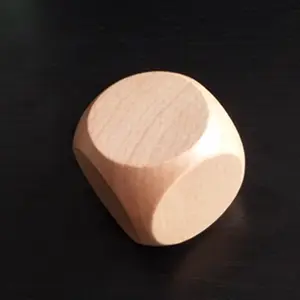 Rubik's cube de bois de haute qualité, cube avec bord arrondi, directement à l'usine