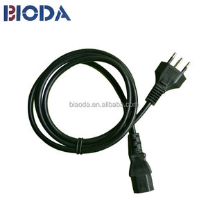 Suisse plug extension cordons câbles D'alimentation avec approbation SEV - Product Image 3