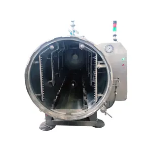 high temperature horizontal steam food retort autoclave sterilizer price