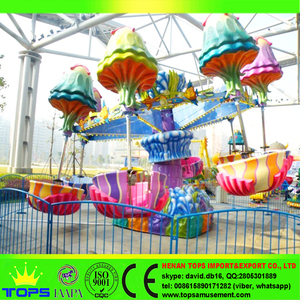 Vui chơi giải trí Ngoài Trời/Trong Nhà Chất Lượng Cao FRP Mô Hình Động Vật <span class=keywords><strong>Funfair</strong></span> Thiết Bị Lãng Mạn Sứa - Product Image 3