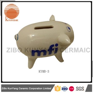 Personnalisé blanc en céramique <span class=keywords><strong>cheval</strong></span> <span class=keywords><strong>tirelire</strong></span> tirelires - Product Image 5