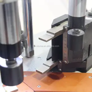 Facile Changement D'outil En Aluminium Fenêtre Machine De Sertissage D'angle En Aluminium Porte Fabrication Machine