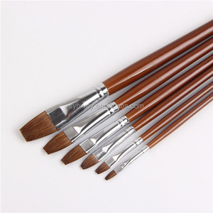<span class=keywords><strong>Pittura</strong></span> di alta qualità manico in legno pennello donnola capelli pennello per la <span class=keywords><strong>pittura</strong></span> a <span class=keywords><strong>olio</strong></span> - Product Image 3
