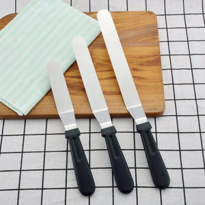 Espátula de <span class=keywords><strong>Offset</strong></span> de acero inoxidable en ángulo para decoración de pasteles, espátula profesional para decoración de pasteles, Espátulas para glaseado - Product Image 5