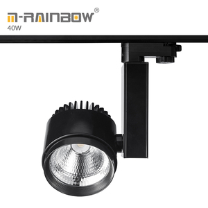 Surface <span class=keywords><strong>Suspension</strong></span> Encastré led <span class=keywords><strong>spot</strong></span> guide rail d'éclairage 35 W 40 W cob led piste lampe pour salle d'exposition - Product Image 1