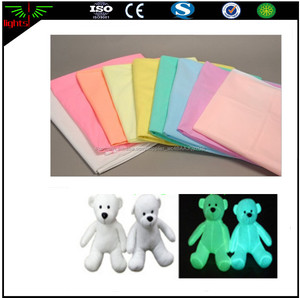hola viz luminiscente poliéster tejido de malla para luminoso resplandor en la oscuridad vestidos/vestido dacing luminosa - Product Image 5