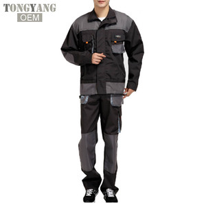 TONGYANG Mens Quần Áo Làm Việc Dài Tay Quần Yếm Chất Lượng Cao Overalls Công Nhân Thợ Sửa Chữa Máy Tự Động Sửa Chữa Hàn - Product Image 4
