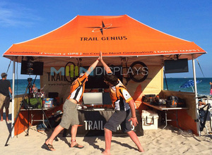 Khung Nhôm Gấp Tán Vải 4X6 Pop Up Lều Cho Triển Lãm Thương Mại Hiển Thị Sự Kiện Ngoài Trời - Product Image 3