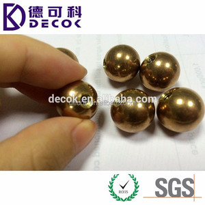 Bola de latón personalizada roscada con orificio roscado M3 8mm 12mm 15mm 18mm Tamaños Estándares ANSI - Product Image 2