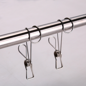 Pinces à <span class=keywords><strong>linge</strong></span> en métal en acier inoxydable, grand clip à vent fort, pince à édredon pour vêtements - Product Image 2