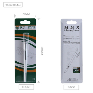 BST-68A Utensili <span class=keywords><strong>per</strong></span> Intaglio del <span class=keywords><strong>Legno</strong></span> Fai-da-Te, Coltello <span class=keywords><strong>per</strong></span> Incisione e Scultura, Strumento di Taglio <span class=keywords><strong>per</strong></span> Riparazione di Telefoni Cellulari e PCB, Personalizzabile OEM - Product Image 6