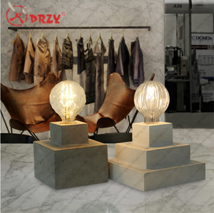 PRZY โคมไฟตั้งโต๊ะแบบคอนกรีต,โคมไฟซิลิโคนสำหรับบาร์โต๊ะซีเมนต์แบบสร้างสรรค์แม่พิมพ์ซิลิโคน - Product Image 4