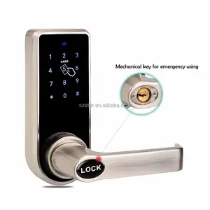 Touch Screen Digital Keypad Pin Code Electronic Latch Door Lock Password Key For Apartment Home Office