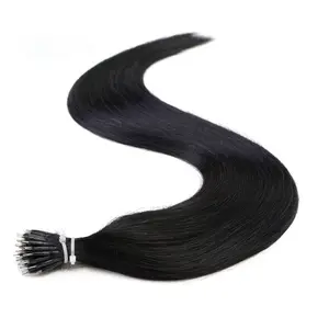 New Arrival Mini Beads Hair Extensions Wholesale 10A Double Drawn 100% Human Nano Ring Hair Extension