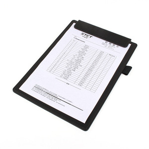 <span class=keywords><strong>A4</strong></span>/A5/A6 Almohadillas de escritura de cuero PU Carpeta de firmas de la Escuela de oficina con portapapeles para archivar productos - Product Image 3