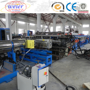 Honeycomb <strong>Polycarbonate</strong> Sheet Corrugated Roof Sheet Making Machine Extruder Line - Product Image 4