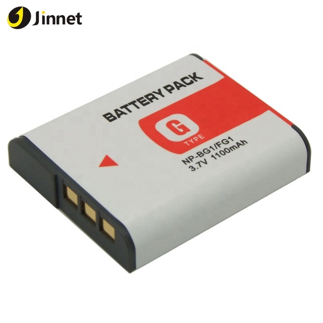 Jinnet Factory Price Battery Camera NP-BG1 NP-FG1 1100mAh 3.7V for so Ny DSC-N1 DSC-N2 DSC-H10 DSC-T20 DSC-WX1