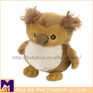 Jouet dodu bourré d'oiseau de peluche de copains de hibou - Product Image 1