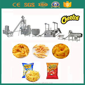 Hoàn Toàn Tự Động Hot Bán Công Nghiệp Đồ Ăn Nhẹ Thực Phẩm Cheetos Kurkure Nik Naks Phun Máy Dây Chuyền Chế Biến - Product Image 6