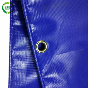 Không Thấm Nước Chống Cháy Lều Vải Pvc Coated Tarpaulin, Thời Tiết Kháng Tarpaulin Không Thấm Nước Với Lỗ Gắn - Product Image 3