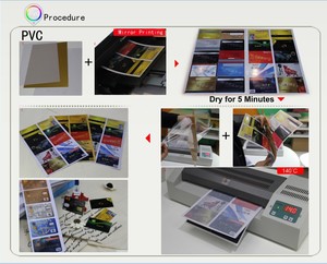 Nuevo producto! Tarjetas de plástico material de imprenta máquina de la tarjeta del pvc impresa - Product Image 6