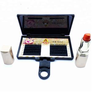 मैट चमकदार जम्मू बी सी डी. 10 .15 .20 Mm पीबीटी सामग्री रेशम Lashes विस्तार फ्लैट दीर्घवृत्त <span class=keywords><strong>Eyelashes</strong></span> कोरियाई पीबीटी फाइबर सिंथेटिक बाल - Product Image 3