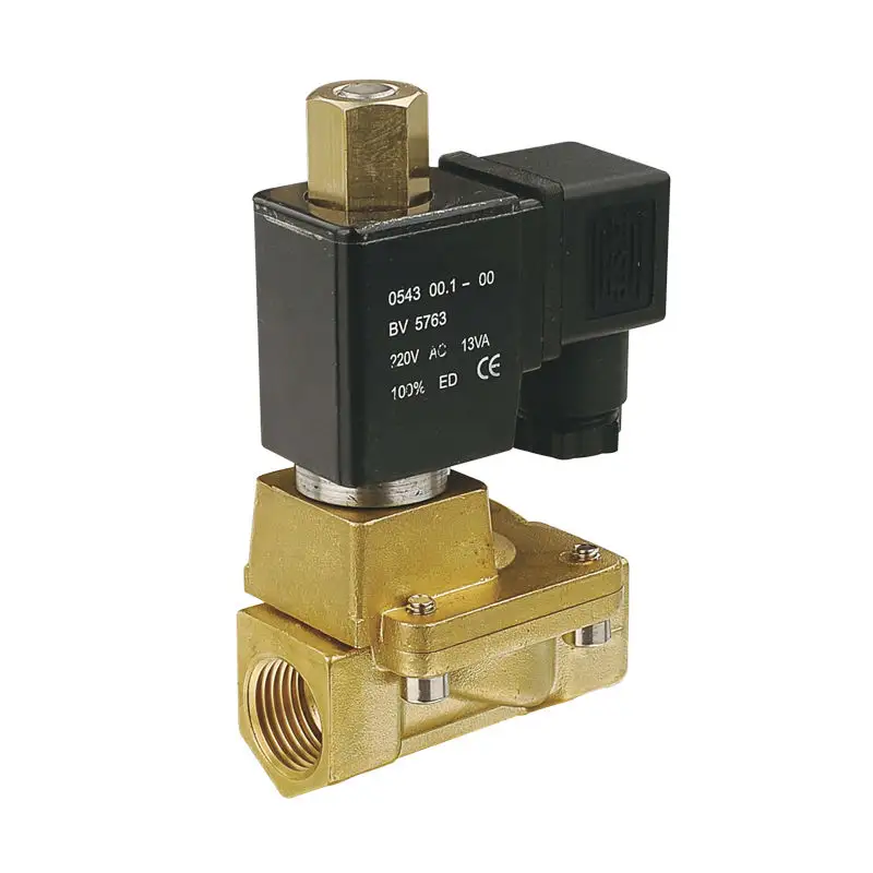 PU225 Series Brass 2way Normally Open Solenoid Valve With Timer /24 volt electric water superior solenoid valve