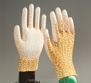 Least wholesale trade gray palm pu nylon fit like a glove - Product Image 5