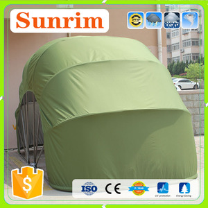 Manuel Simple Rétractable Voiture port/<span class=keywords><strong>Abri</strong></span> De Voiture/Voiture Tente/Couvre/Parking Garage <span class=keywords><strong>Carport</strong></span> Pliage - Product Image 6