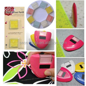 DS-LS-401-Y HOT SALE MADE IN TAIWAN QUILTING ACCESSORIES <b>CHALK</b> YELLOW 2PC/CARD - Product Image 2