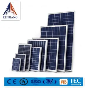 Renjiang ชุดแผงพลังงานแสงอาทิตย์พลังงานสีเขียวหลังคาติดตั้งระบบ 9KW
