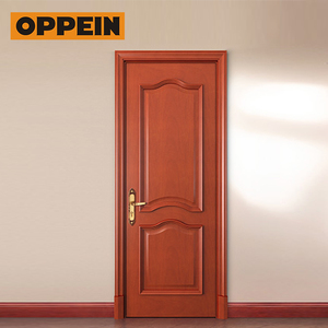 Oppein américain style personnalisé <span class=keywords><strong>teck</strong></span> plis en bois <span class=keywords><strong>massif</strong></span> modèles de portes d'intérieur - Product Image 2