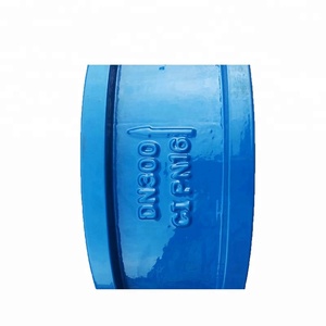 <span class=keywords><strong>Valvola</strong></span> a Farfalla a Doppia Piastra DN100 PN16 DH77X con Corpo in Ghisa Sferoidale, Disco, Stelo e Molla in Acciaio Inox 304, Guarnizione EPDM, Misura 4 Pollici - Product Image 4