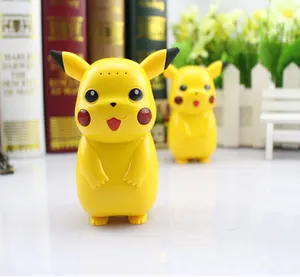 Inteligente de dibujos animados Pikachu los bancos de energía con voz y luz 10000 mah venta directa de fábrica de Banco de la energía