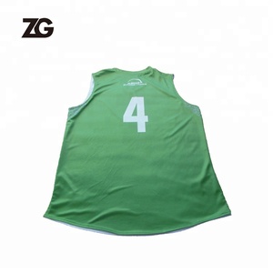Maillots de basket-ball réversibles vierges de maille d'uniforme de basket-ball de fabricant de la Chine avec des parapluies - Product Image 5