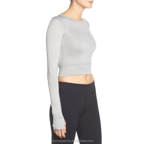 Tops à manches longues pour femmes, style ouvert et sexy, photo complète, pakistanais, six <span class=keywords><strong>t</strong></span>-shirts de <span class=keywords><strong>randonnée</strong></span> confortables - Product Image 2