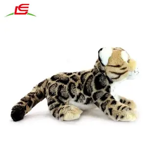LE оптовая продажа, стандартная Заводская плюшевая игрушка со снежным леопардом