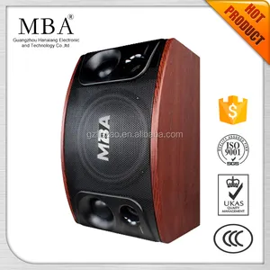 MBA ลำโพงผลิต OEM มืออาชีพไม้รุ่นกล่องระบบเสียงลำโพงคาราโอเกะบ้าน