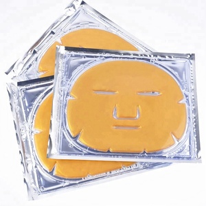 <span class=keywords><strong>Masque</strong></span> facial Anti-vieillissement et <span class=keywords><strong>hydratant</strong></span>, 100 pièces, de très bonne qualité, en or 24K, pour Spa - Product Image 2