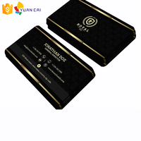 Impression de cartes de visite personnalisées en gros avec estampage à chaud doré, design personnalisé, couleur sur mesure, prix d'usine OEM