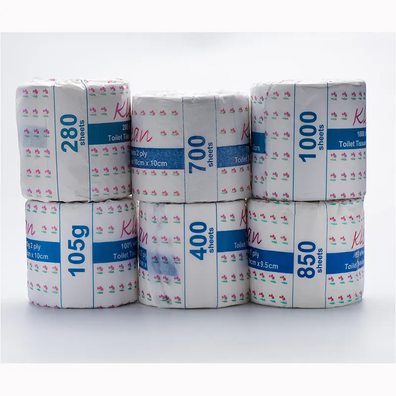 10 rollos de papel higiénico de 2 capas