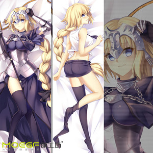 <strong>Anime</strong> Woven Solid Custom Print Eco-Friendly <strong>Body</strong> <strong>Pillow</strong> Cover for Fate/Grand Order Jeanne D'Arc Home Use Cartoon Dakimakura Case - Product Image 5
