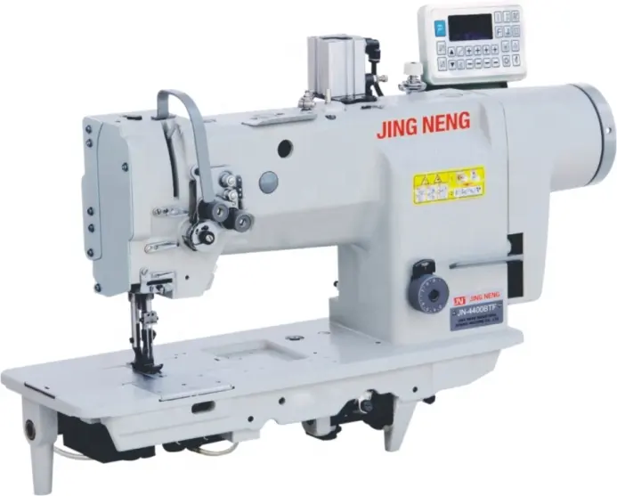 Single Needle Flat Bed Compound Feed Heavy Duty Material Sewing Machine Computerized Double Needle Industrial Sewing Machine