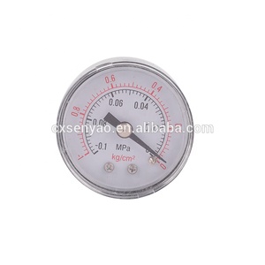 진공 게이지 핫 세일 1.5 "백 마운트-1-0bar /-<span class=keywords><strong>760mmHg</strong></span>-0 또는-100kpa-0 펌프 용 압력계 - Product Image 4