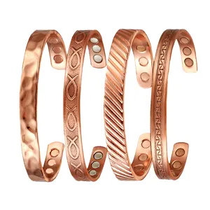 Energinox Magnetic Copper Bracelet Wholesale Arthritis Copper Magnetic Bracelet