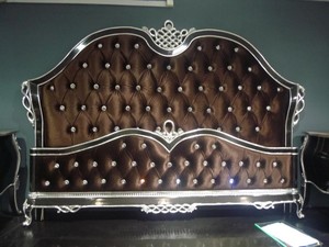 Style européen sculpté chambre meubles / <span class=keywords><strong>roi</strong></span> italien chambre meubles / style français meubles de chambre blanche - Product Image 4