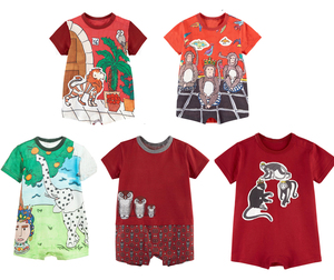 Fournisseur chinois de vêtements pour bébés de <span class=keywords><strong>marque</strong></span> spécialisée, vêtements pour bébés, barboteuse pour bébé - Product Image 1