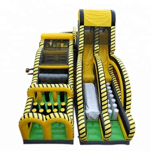 Pista de Obstáculos Inflable Nuclear Toxic Atomic Rush de Tonle en Venta - Product Image 2
